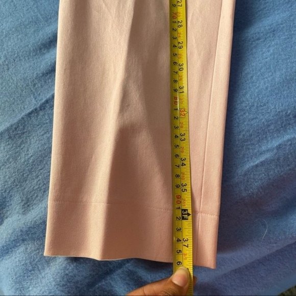 NWT Doncaster vintage pastel cotton cropped tapered tailored lightweight pants - Picture 7 of 10
